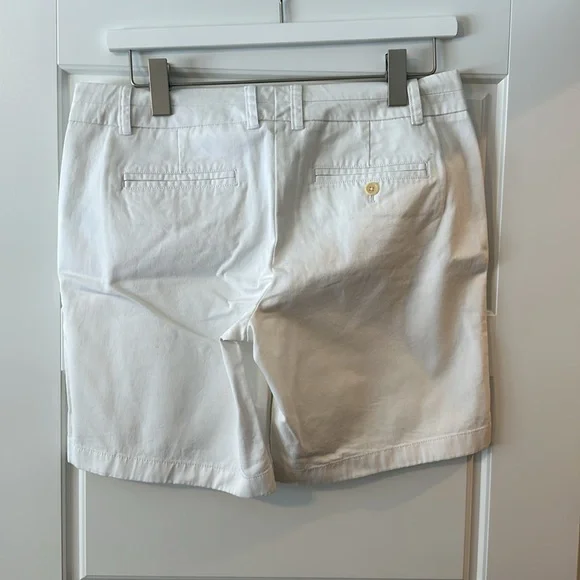 Women’s J.Crew White Chino Shorts, Size 10 - Picture 2 of 4